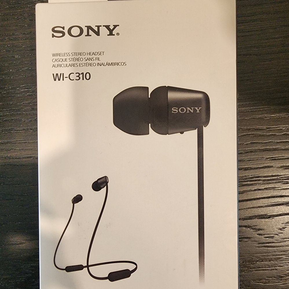 New Sony wireless headphones